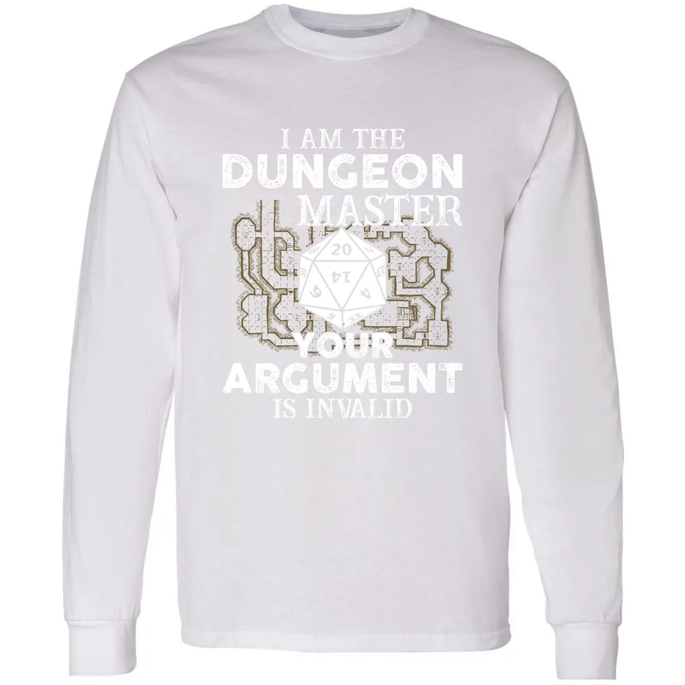 I Am the Dungeon Master – Your Argument Is Invalid - White - 5