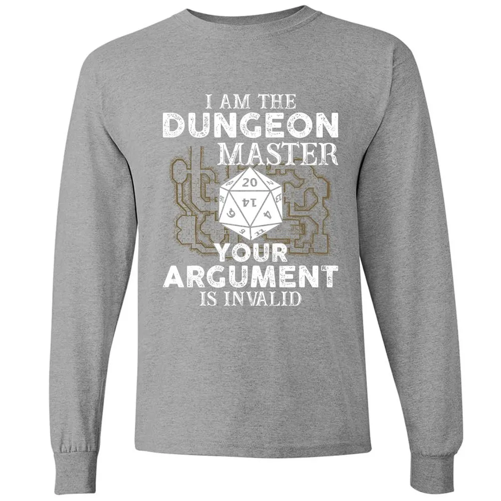 I Am the Dungeon Master – Your Argument Is Invalid - Graphite Heather - 6