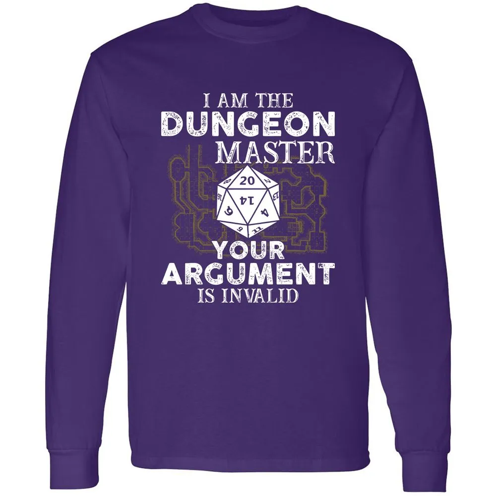 I Am the Dungeon Master – Your Argument Is Invalid - Purple - 13