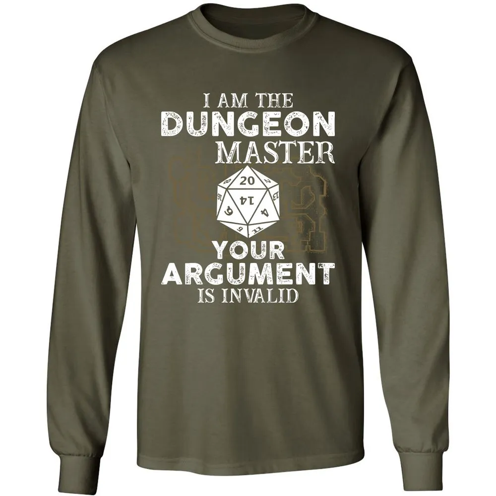 I Am the Dungeon Master – Your Argument Is Invalid - Military Green - 16