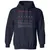Air Force Veteran Classic Unisex Hoodie - Navy - 2