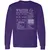 Writer Stats New Long Sleeve T-Shirt - Purple - 13