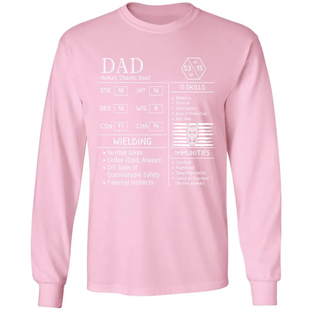 Dad Stats New - Light Pink - 3