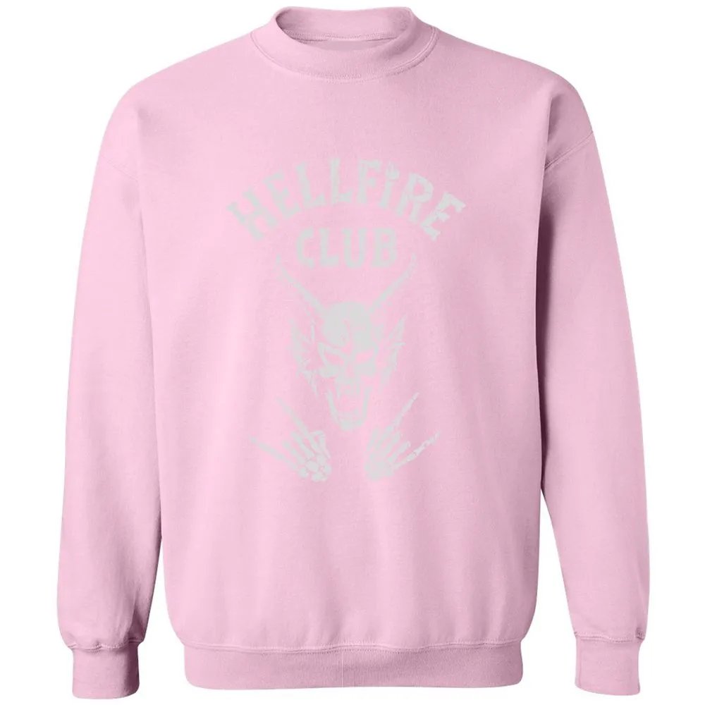 Hellfire Club Classic Unisex Sweatshirt - Light Pink - 3