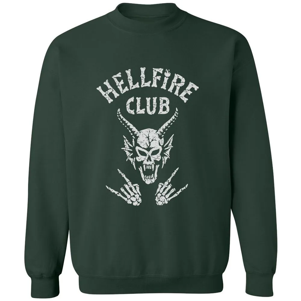 Hellfire Club Classic Unisex Sweatshirt - Forest Green - 4