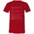 Air Force Veteran Unisex V-Neck T-Shirt - Red - 3