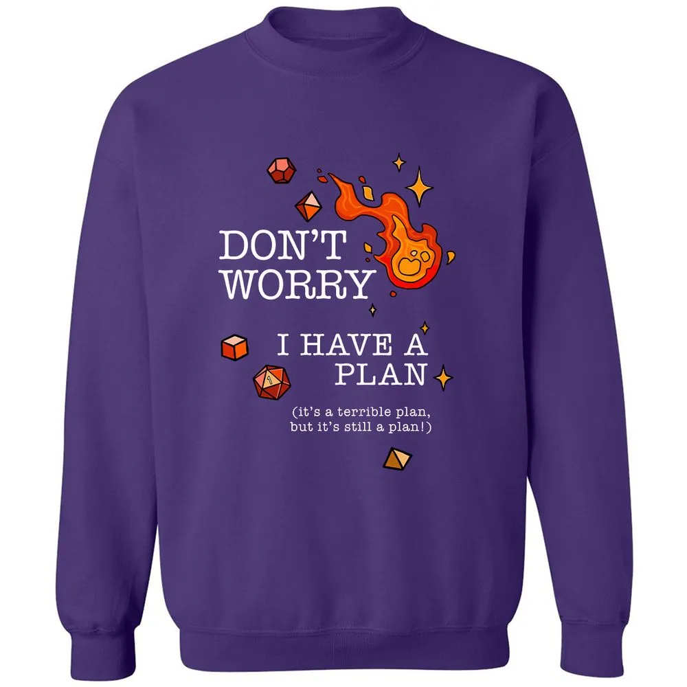 Don’t Worry I Have a Plan - Purple - 6
