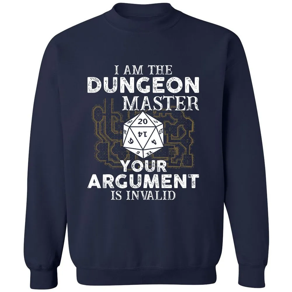 I Am the Dungeon Master – Your Argument Is Invalid - Navy - 2