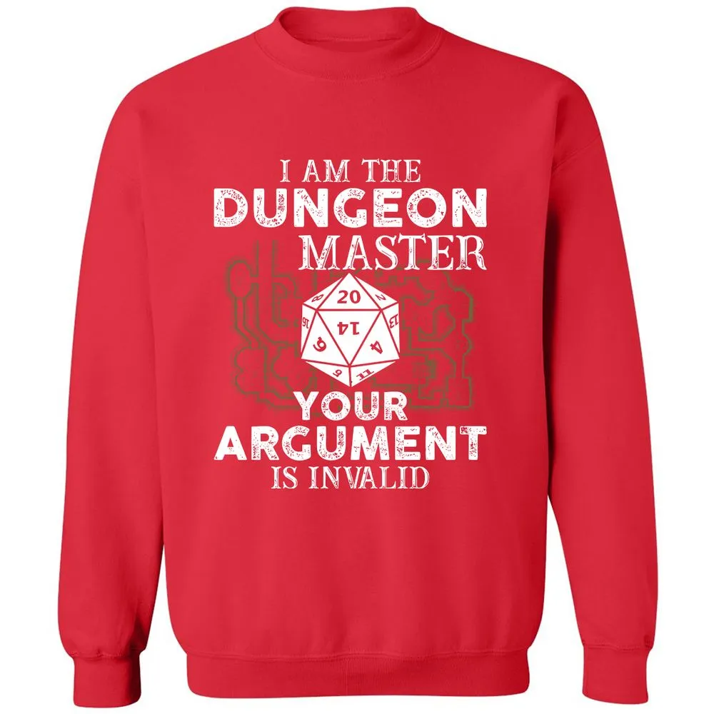 I Am the Dungeon Master – Your Argument Is Invalid - Red - 5