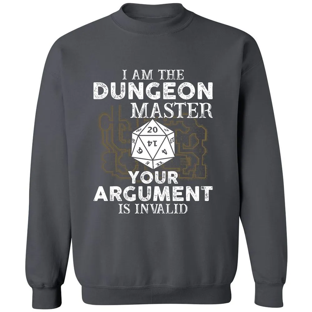 I Am the Dungeon Master – Your Argument Is Invalid - Charcoal - 7