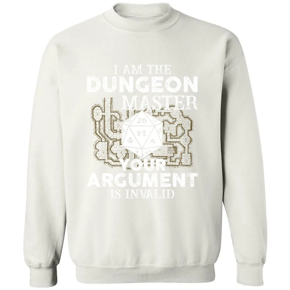I Am the Dungeon Master – Your Argument Is Invalid - White - 12