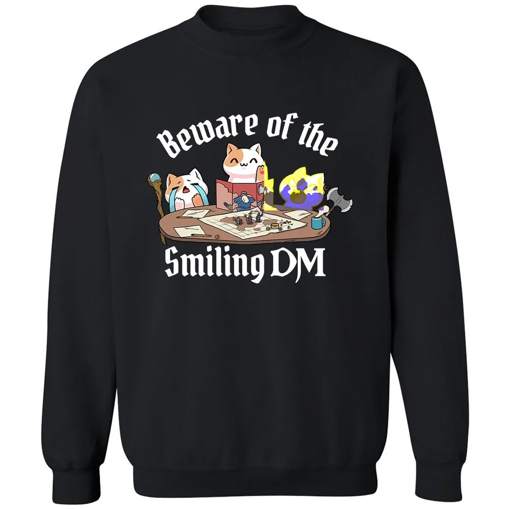 Beware of the Smiling DM - Black - 1