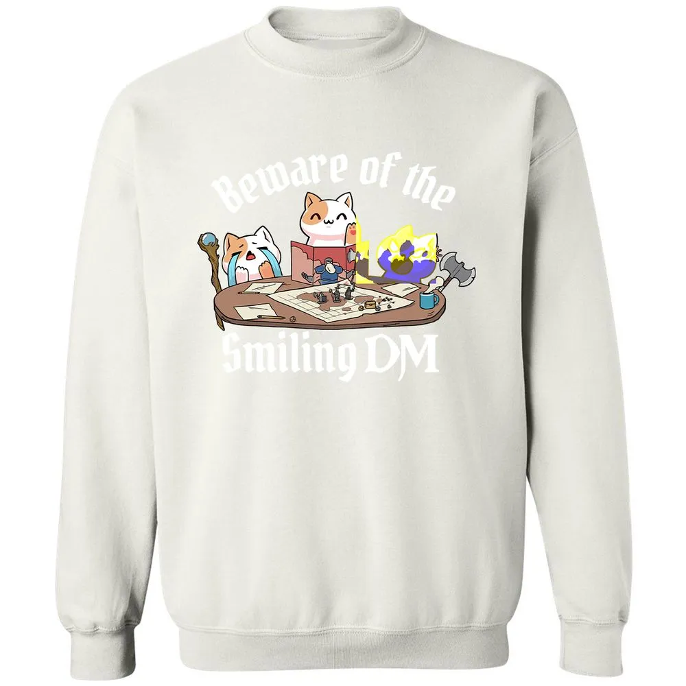 Beware of the Smiling DM - White - 12