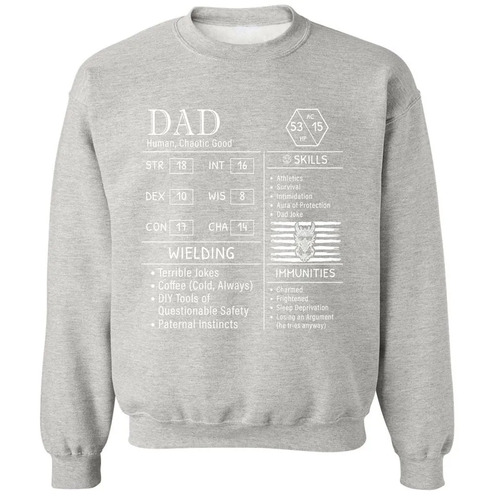 Dad Stats New - Ash - 8