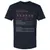 Actress Stats Premium Unisex T-Shirt - Midnight Navy - 2