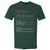 Actress Stats Premium Unisex T-Shirt - Forest Green - 13