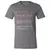 Attorney Stats Unisex V-Neck T-Shirt - Deep Heather - 13