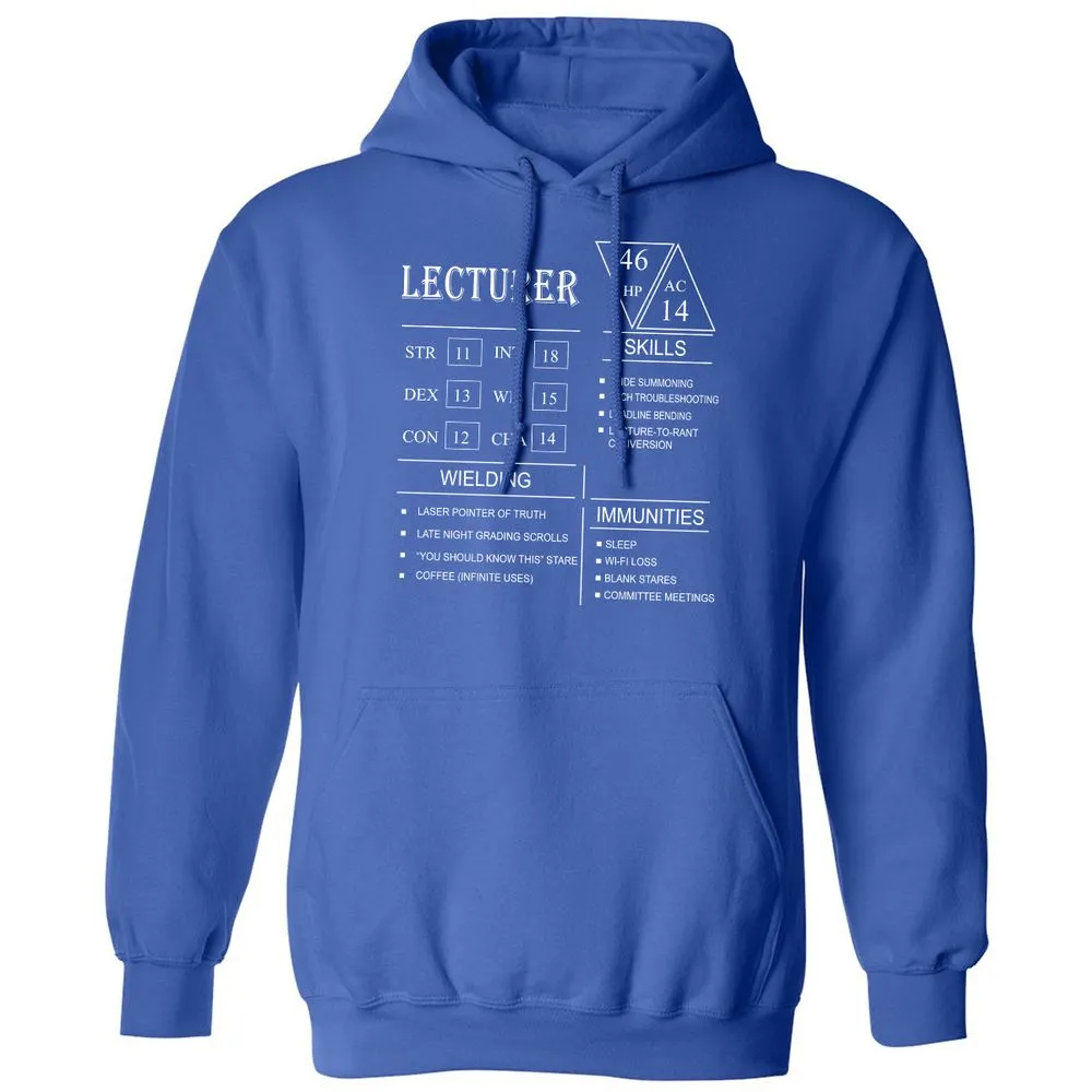 Lecturer New Classic Unisex Hoodie - Royal - 9