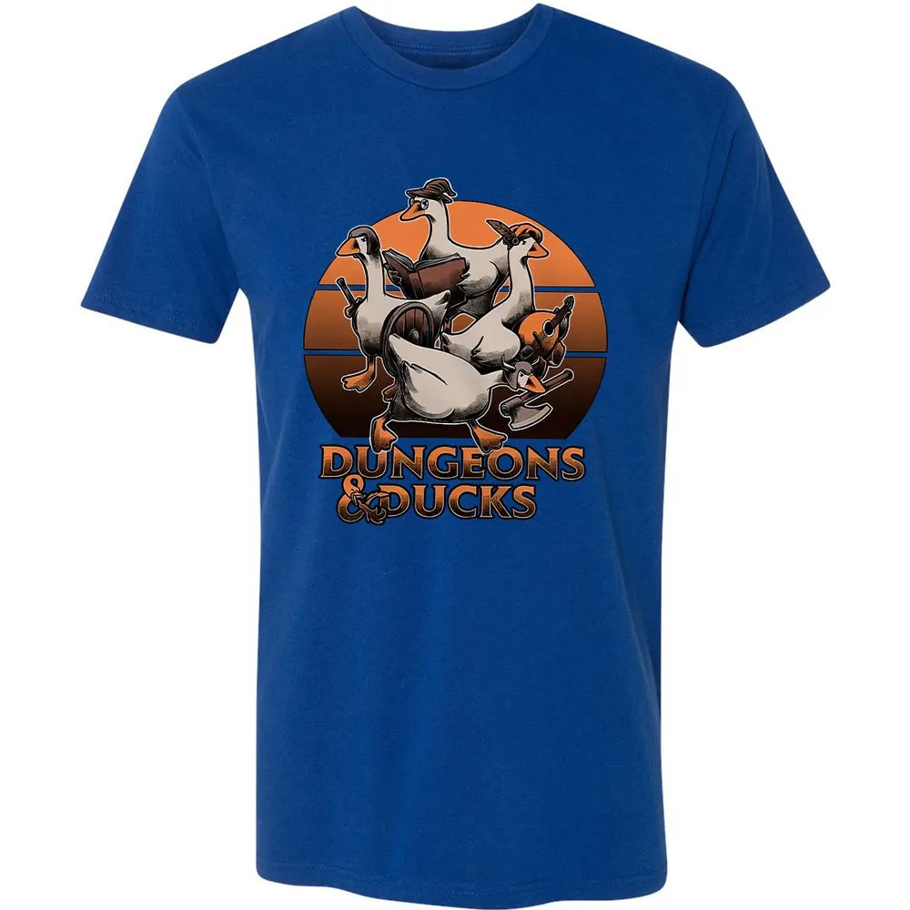Dungeons And Ducks Premium Unisex T-Shirt - Royal - 10
