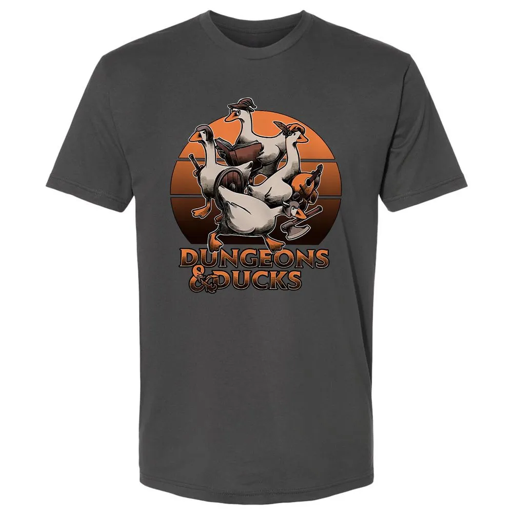 Dungeons And Ducks Premium Unisex T-Shirt - Heavy Metal - 8