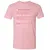 Baseball Mom Premium Unisex T-Shirt - Light Pink - 3