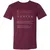 Basketball Mom Unisex V-Neck T-Shirt - Maroon - 6