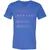 Basketball Dad Unisex V-Neck T-Shirt - Heather True Royal - 14