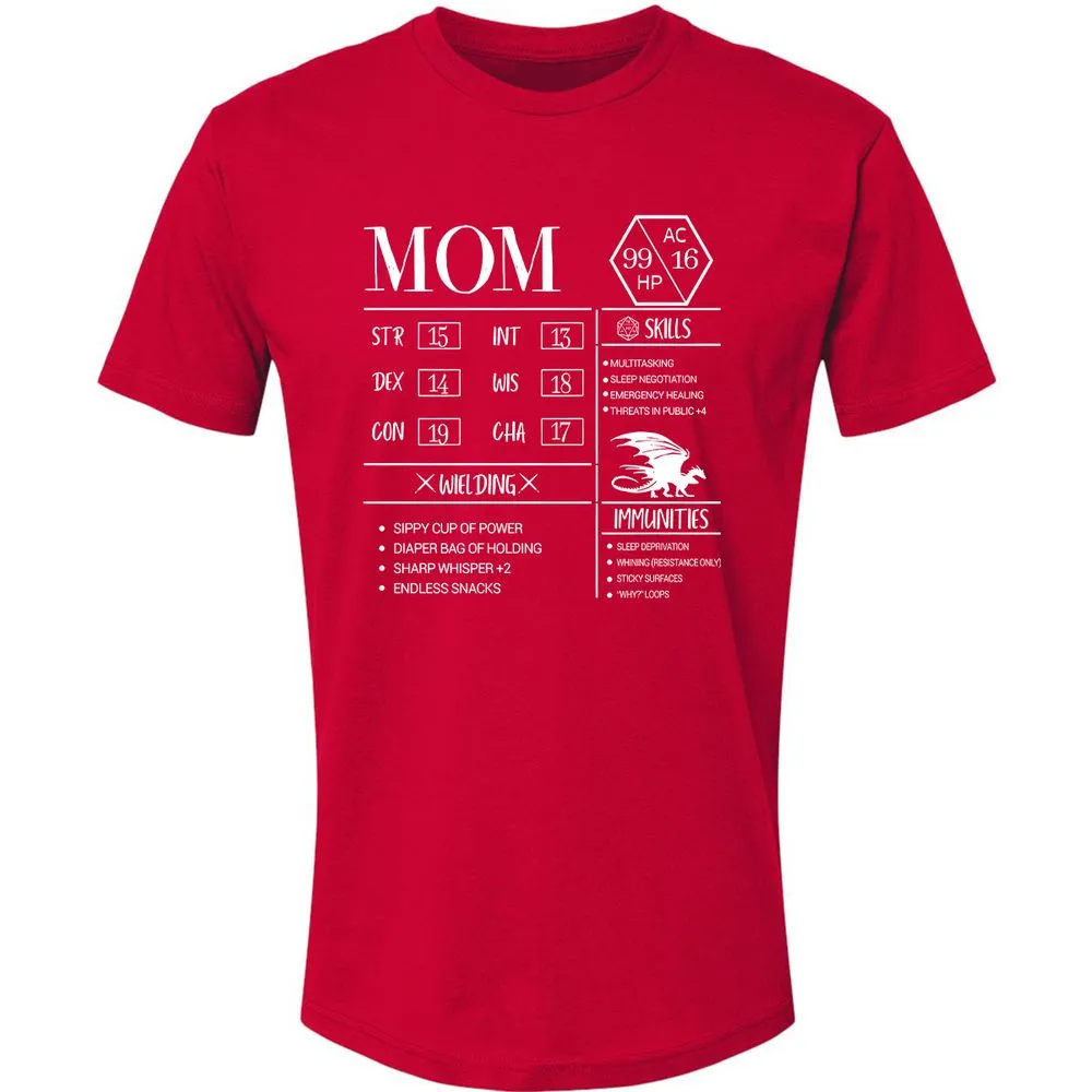 Mom New Premium Unisex T-Shirt - Red - 6