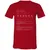 Archivist Stats Unisex V-Neck T-Shirt - Red - 3