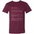 Archivist Stats Unisex V-Neck T-Shirt - Maroon - 6