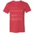 Archivist Stats Unisex V-Neck T-Shirt - Heather Red - 16