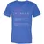 Archivist Stats Unisex V-Neck T-Shirt - Heather True Royal - 14