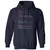 Archivist Stats Classic Unisex Hoodie - Navy - 2