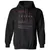 Archivist Stats Classic Unisex Hoodie - Black - 1
