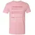 Anesthesiologist Stats Premium Unisex T-Shirt - Light Pink - 3