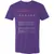 Anesthesiologist Stats Premium Unisex T-Shirt - Purple Rush - 7