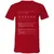 Anesthesiologist Stats Unisex V-Neck T-Shirt - Red - 3