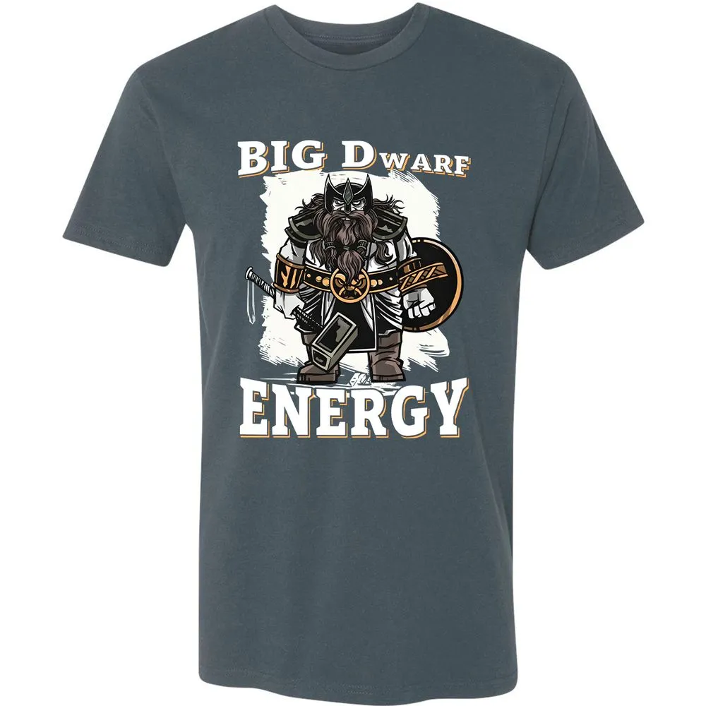 Big Dwarf Energy Premium Unisex T-Shirt - Indigo - 15