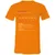 Bestie Stats Unisex V-Neck T-Shirt - Orange - 11