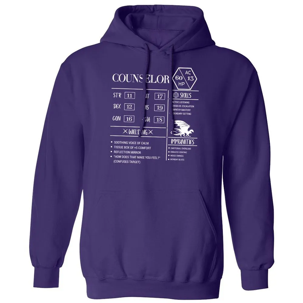 Counselor New Classic Unisex Hoodie - Purple - 6