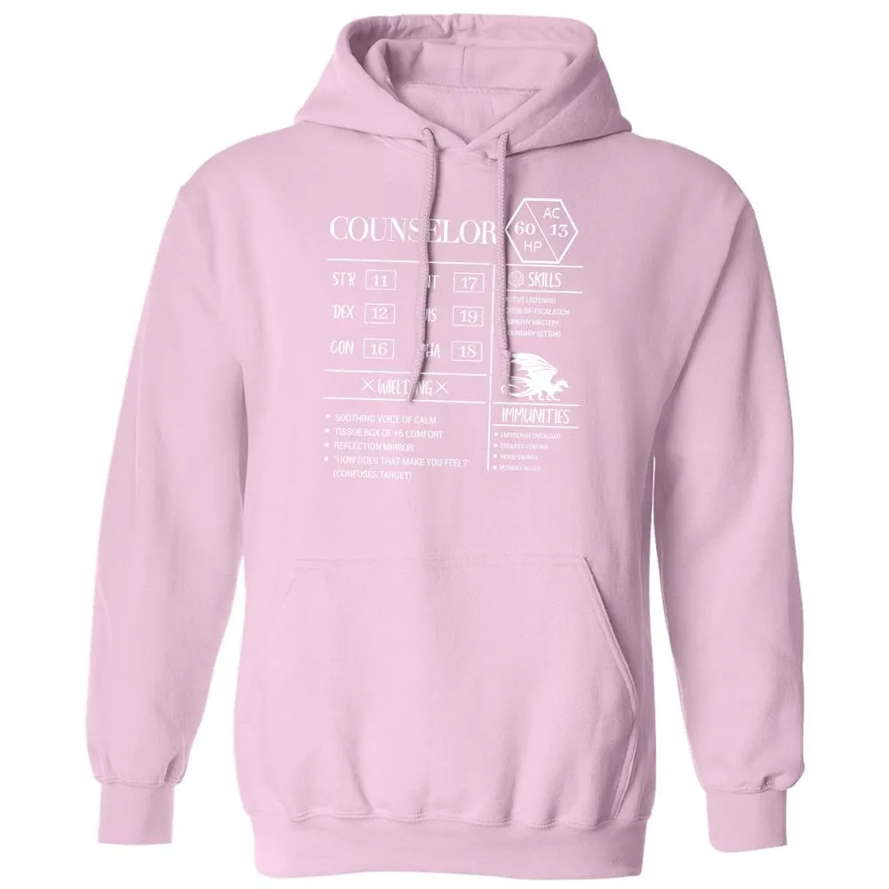 Counselor New Classic Unisex Hoodie - Light Pink - 3