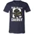 Big Dwarf Energy Unisex V-Neck T-Shirt - Navy - 2