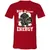 Big Dwarf Energy Unisex V-Neck T-Shirt - Red - 3