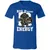 Big Dwarf Energy Unisex V-Neck T-Shirt - True Royal - 4