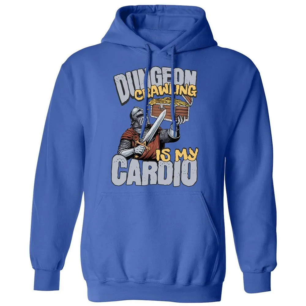 Dungeon Crawling Is My Cardio Classic Unisex Hoodie - Royal - 9