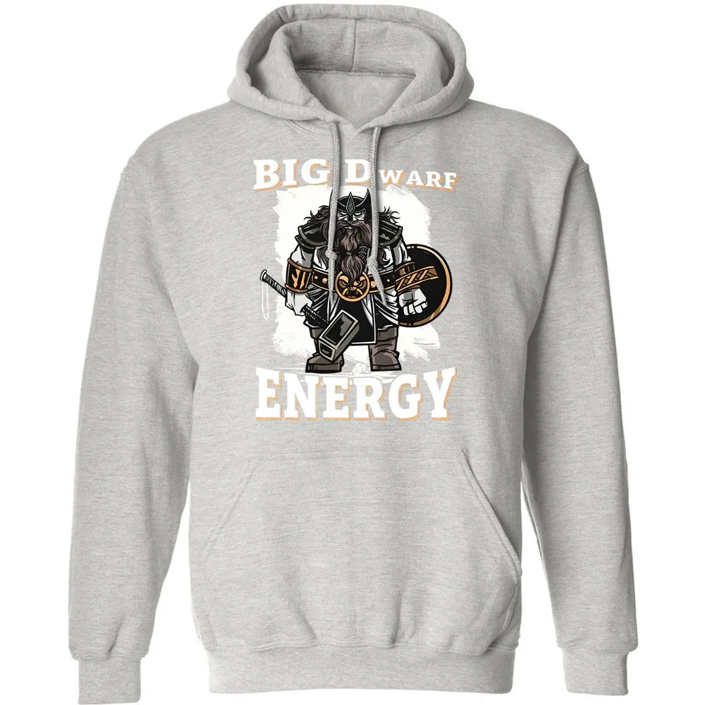 Big Dwarf Energy Classic Unisex Hoodie - Ash - 8