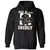 Big Dwarf Energy Classic Unisex Hoodie - Black - 1