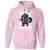 Big Dwarf Energy Classic Unisex Hoodie - Light Pink - 3