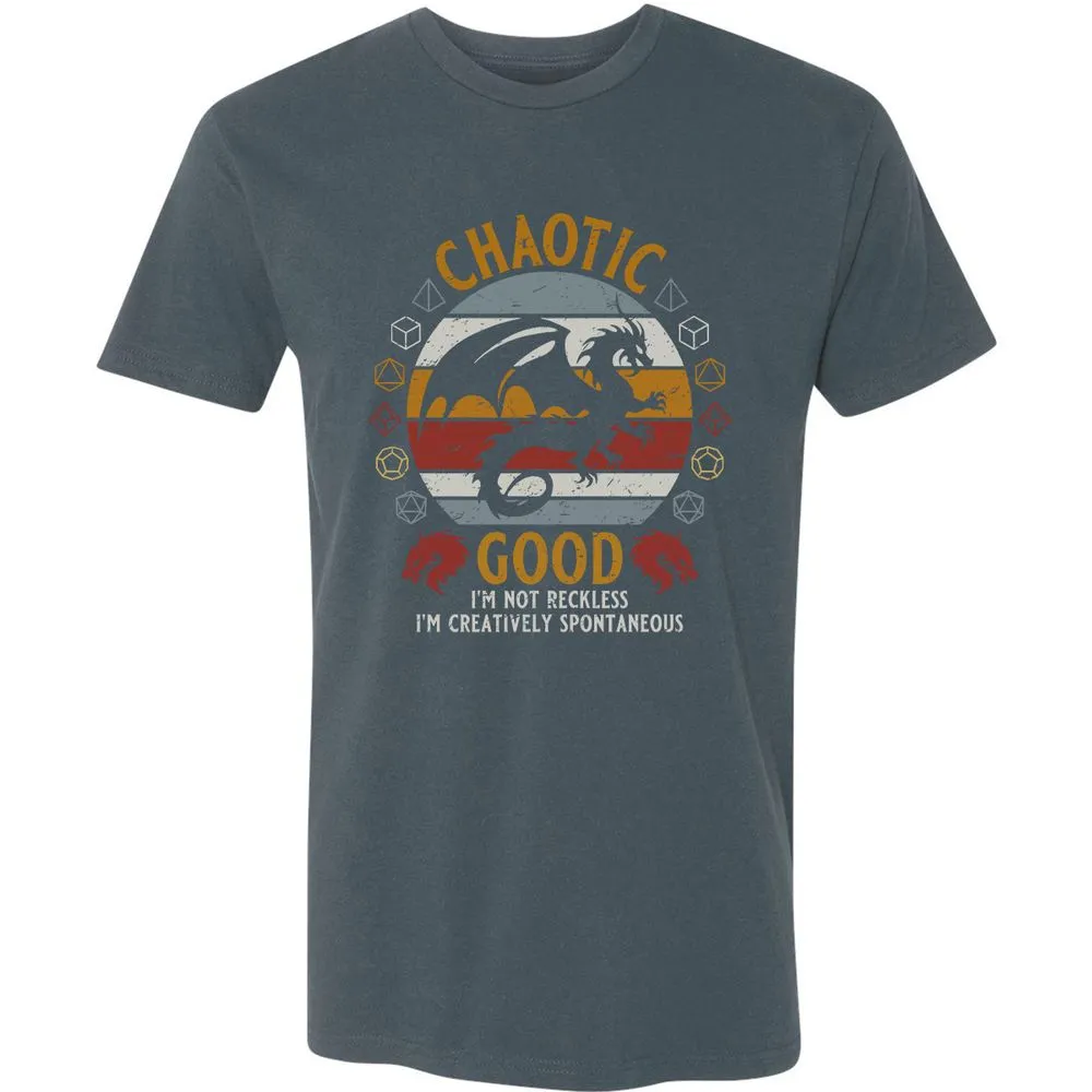 Chaotic Good Premium Unisex T-Shirt - Indigo - 15