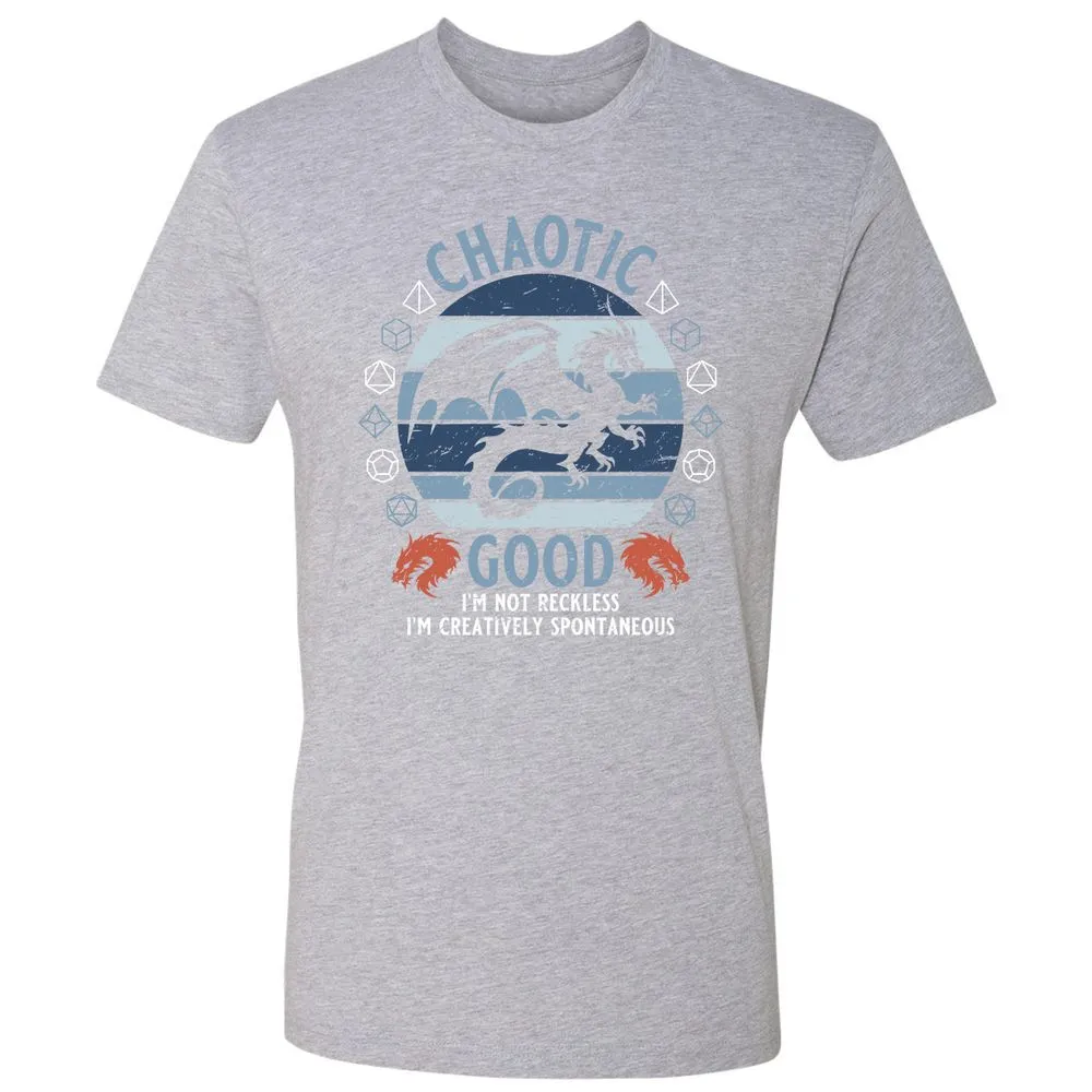 Chaotic Good 2 Premium Unisex T-Shirt - Heather Grey - 9
